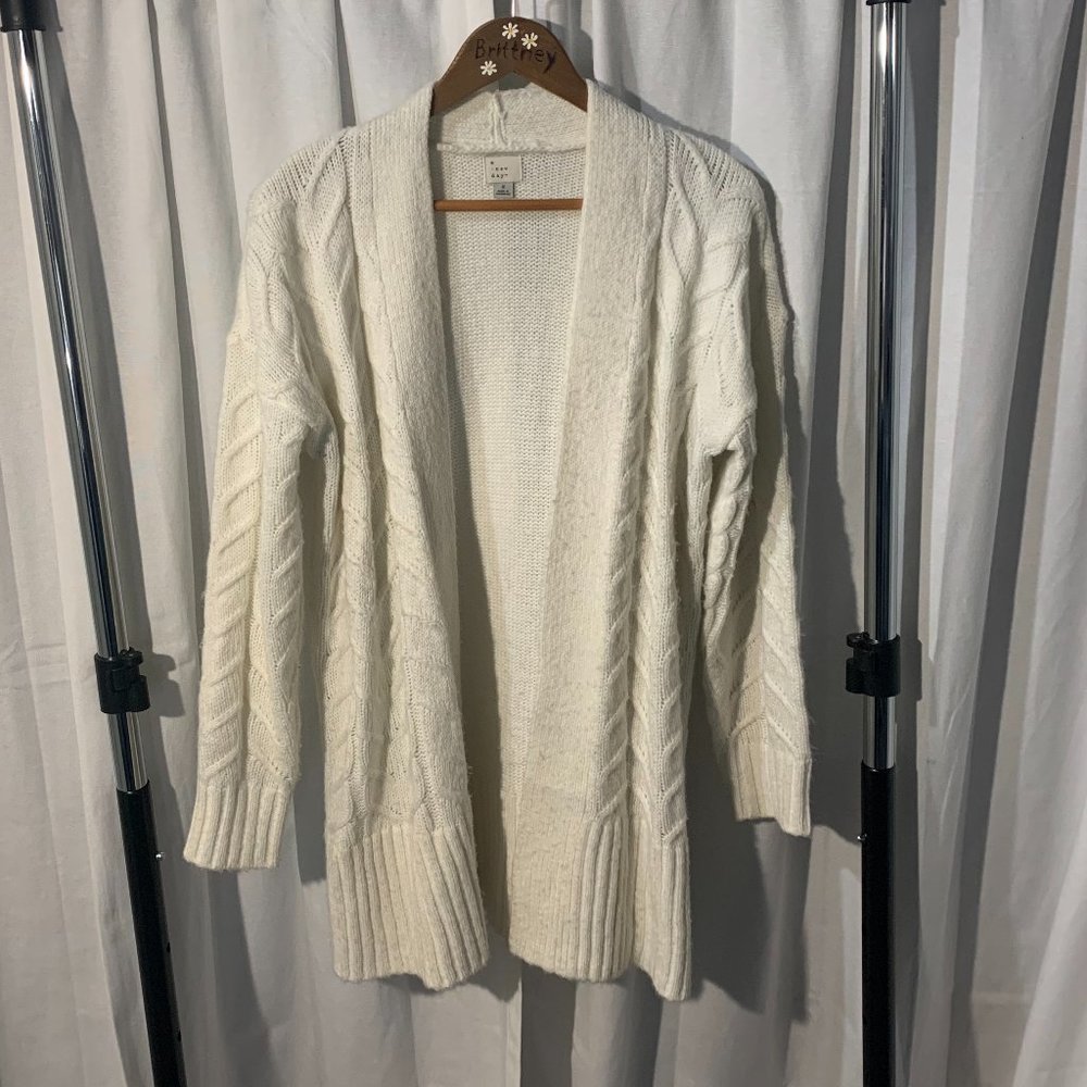 White Comfy Sweater!